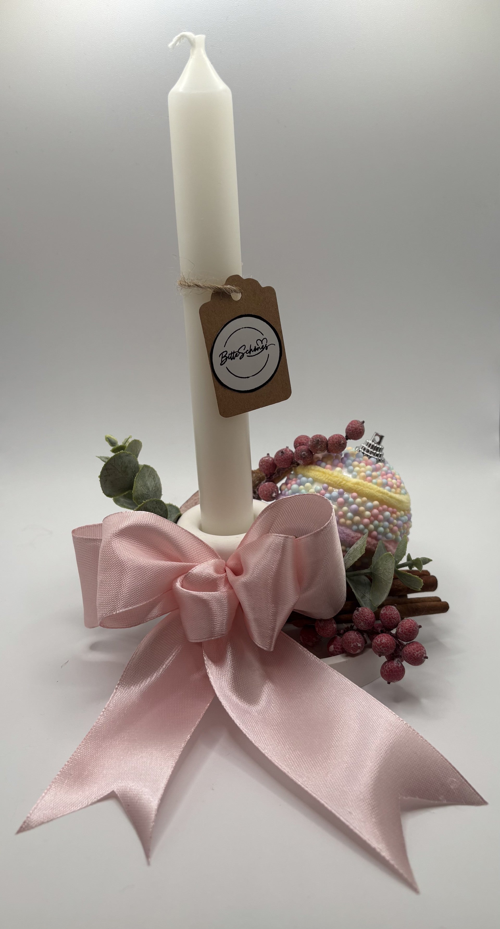 Kerzengesteck Zuckerwald